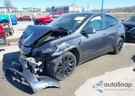 2021 Tesla Model Y Long Range Dual Motor All-Wheel Drive from USA, damaged, VIN 5YJYGDEE9MF070162